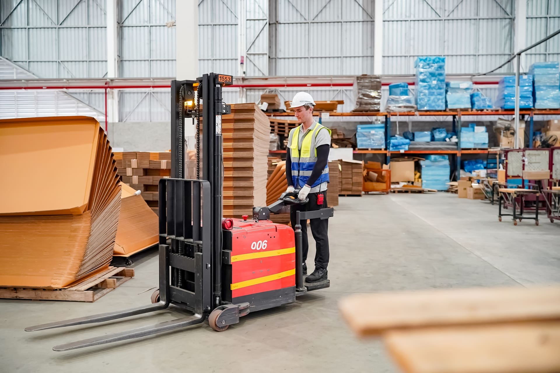 Formation CACES® R485 Gerbeur à conducteur accompagnant à Dijon